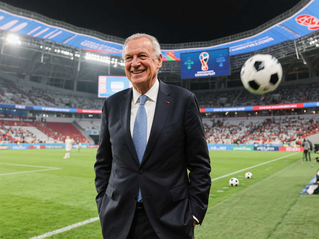 国际足联主席：中国可以办世界杯!